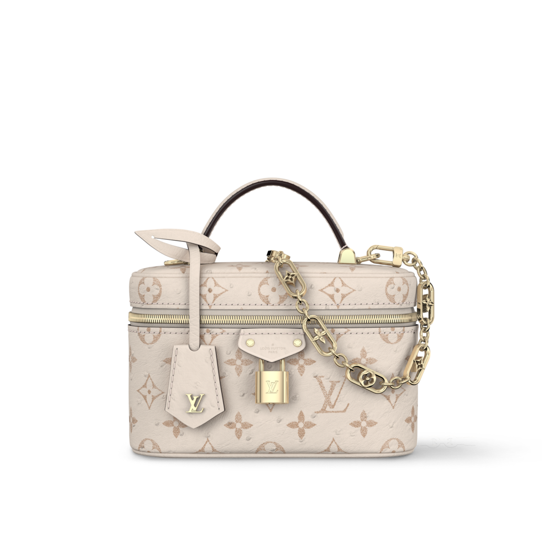 Vanity Chain Pouch Autruche - Handbags | LOUIS VUITTON